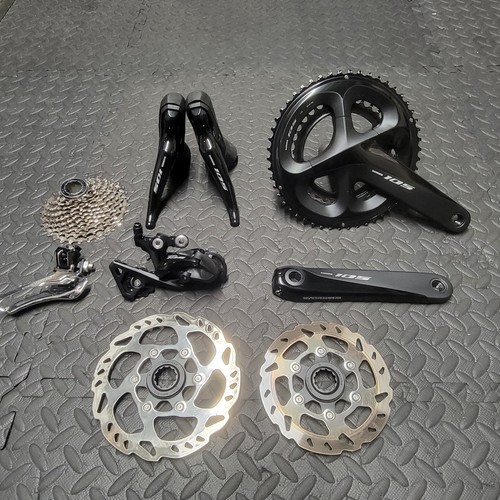 Shimano 105 group cranks - 105, 50/34