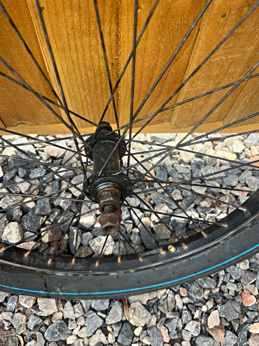 20in bmx wheel set pair - wheel, black