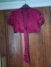 Coast Silk Bolero/shrug Size