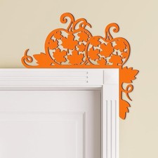 Fall Wooden Decor Orange