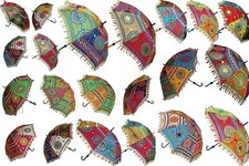 10 PC Lot Indian Umbrella