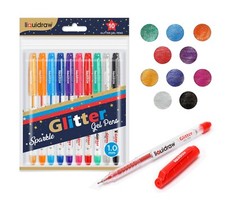 10 x Glitter Gel Pens 1.0mm