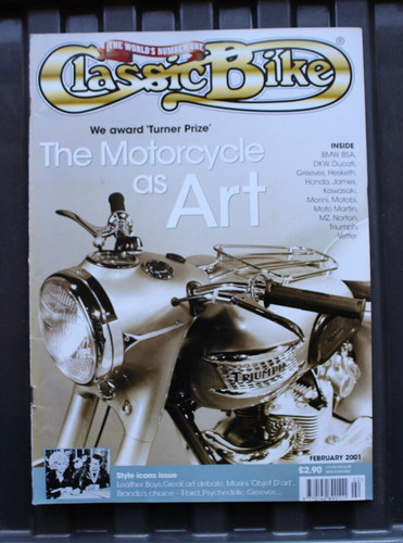 Classic bike feb 2001 dan - classic,