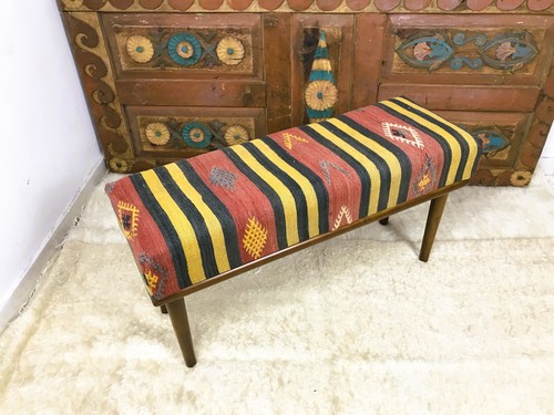Handmade kilim upholstered - handmade,