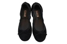 Genuine Miu Miu suede calfskin ballerinas size 35.5_New