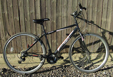 Apollo Transfer Gents Hybrid Town Black Bike Bicycle Aluminium 700c Wheels Mens