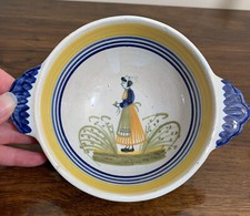 Old Henriot Quimper Small Bowl