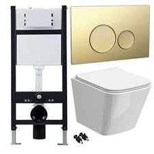 Rimless Wall Hung Toilet Pan