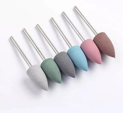 Silicone buffer nail drill - silicone,