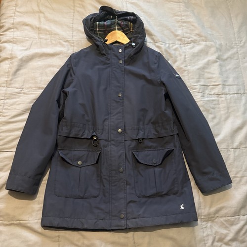 Joules navy waterproof coat - navy,