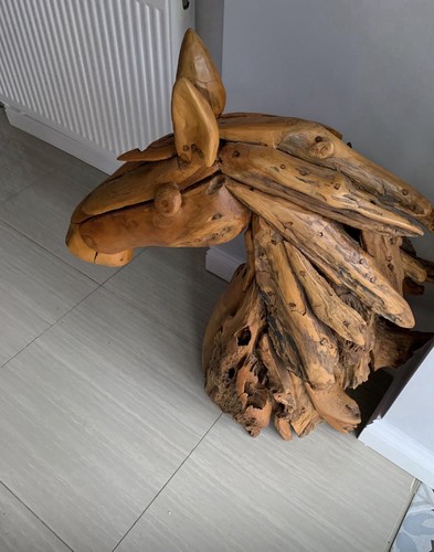 Large hand carved - large, solid