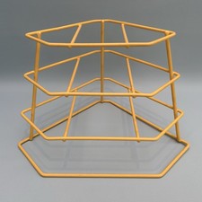 Vintage Yellow Plastic Coated