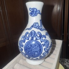 Chinese porcelain vase blue - chinese,