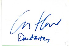 Ian Hart HARRY POTTER Actor Signed Album Page Autographed