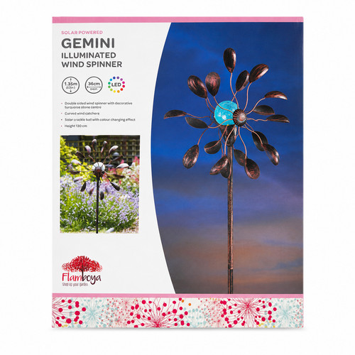 Gemini solar powered light - powered,