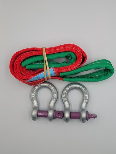 4x4 red recovery winch - red,