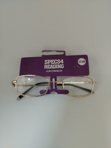 Reading glasses 00 - glasses, +2.00