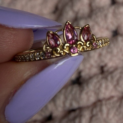 Pandora rose gold pink ring - rose,
