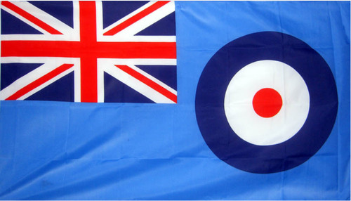 Raf ensign flag x12 royal - raf, 18"x12"