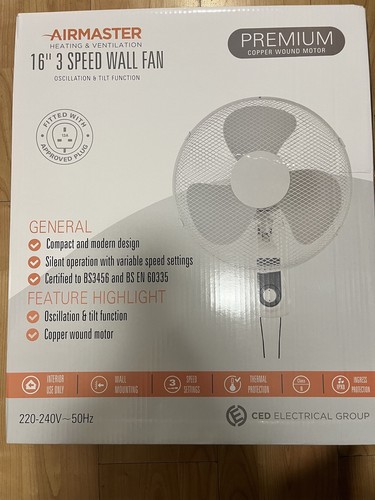 Airmaster oscillating 3 - 16",
