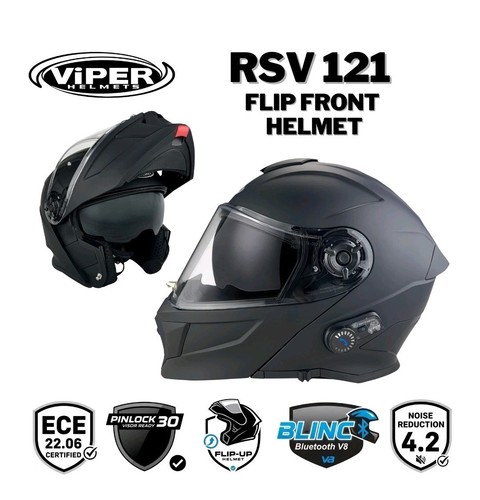 Viper rsv121 flip helmet - v8,