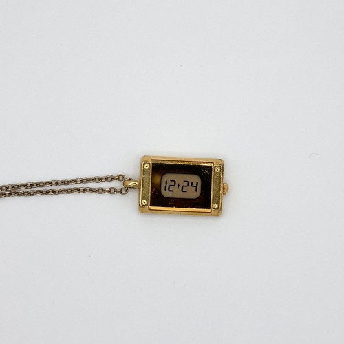 Seiko pendant watch digital - pendant,