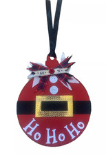 Christmas Bauble Wall/Door Hanging Decoration - Handmade - Excell.used