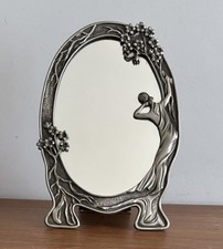 Art Nouveau Style Mirror 22cm
