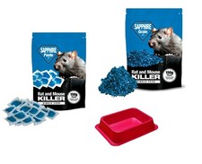 Mouse & Rat Killer Rodent Control Poison Bait - Grain or Pasta Option 150g