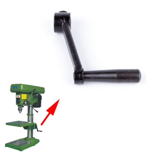 Drill press table crank - drill, handle