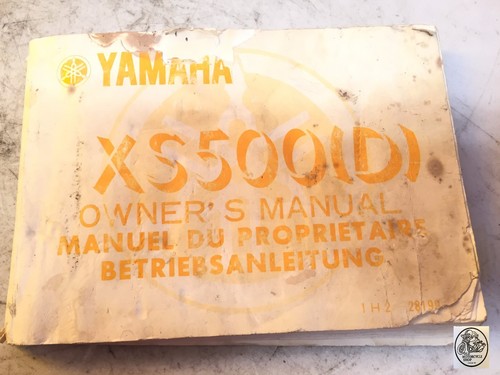 Yamaha xs500 owner manual - yamaha, xs500(d)
