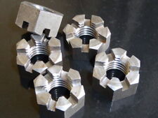 5/8 BSW WHITWORTH Steel Castle Nuts  - Brand New- Free UK Postage