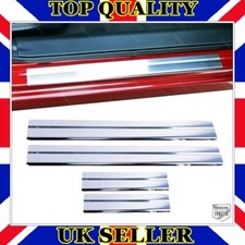 Chrome door sill - door,