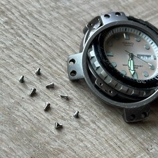 CASIO Vintage MD-703 Diver's Watch Bezel Screws Non-Genuine Replacement Parts