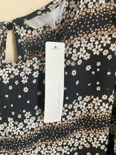 Red Herring Cold Shoulder  Delicate Long Sleeve Top Size 12