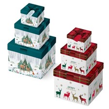 Christmas Gift Boxes 3 Pack