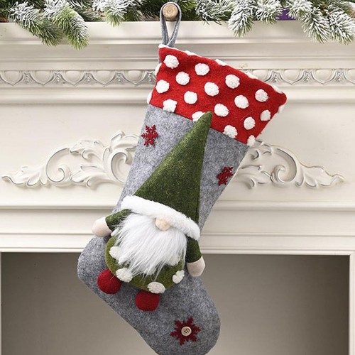 3pcs christmas stocking - christmas,