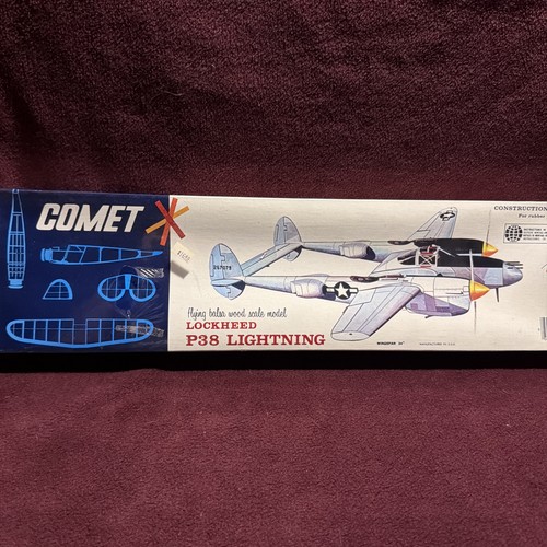 Vintage comet p38 lightning - p38,