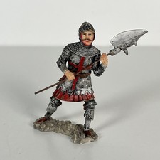 Medieval English Man At Arms Warrior Resin Figure/ Statue 4” Crusader VGC
