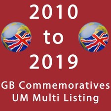 Commemoratives 2010 2019 - gb,