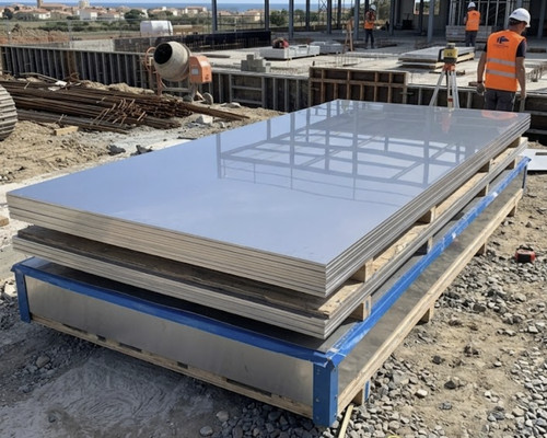 Mild steel sheets metal - metal, square