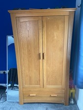 Mamas and Papas Ocean Solid Oak  Wardrobe