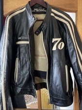 Leather Cafe Racer Bike Jacket Ltd Edition