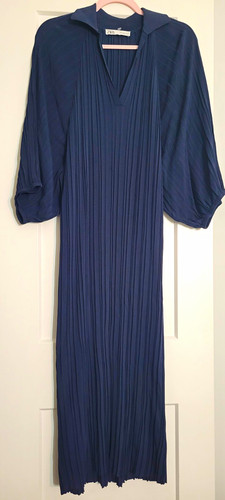 Zara blue knit - blue, dress