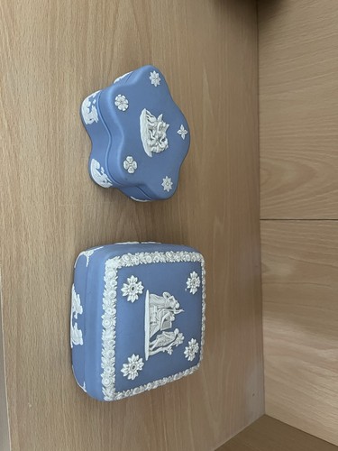 Vintage two wedgewood blue - two-wedgewood,
