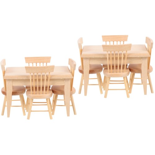 Sets mini house wood - sets,