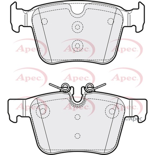 Brake pads set - pads, xc90