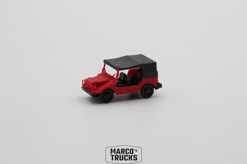 Roco auto union dkw munga - auto, red