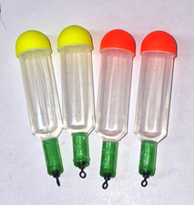 SETS OF 4 H2O 16 g  WATER LOADED PELLET WAGGLER FLOATS,MATCH,COMMERCIAL,FISHING