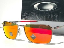 NEW* Oakley EJECTOR Matte Gunmetal DUCATI Red w/ PRIZM Ruby Sunglass 4142-02